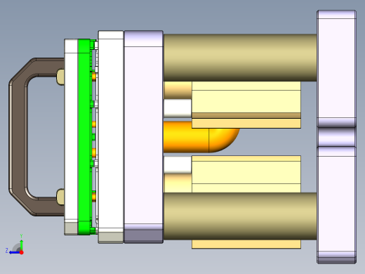 Z581C-笔记本CNC工装夹具三维模型CNC6-0810右视缩略图