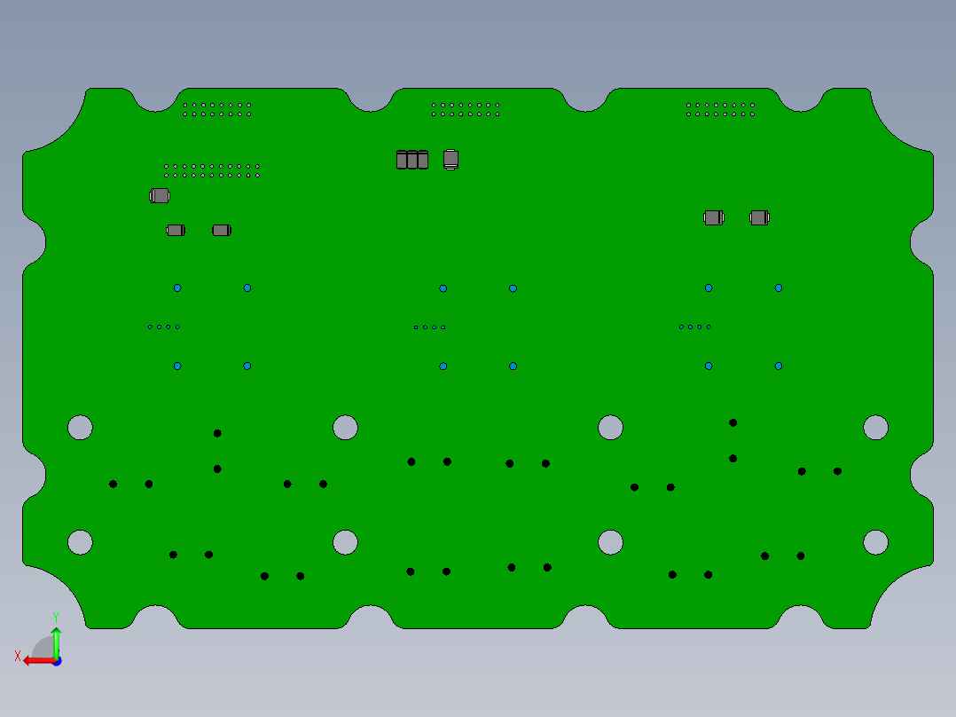 72V电机控制器1064898后视图