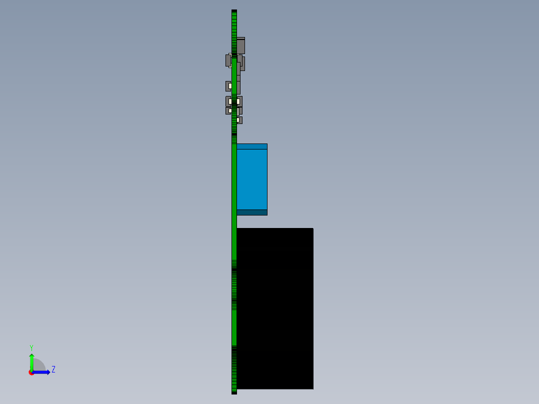 72V电机控制器1064898左视图