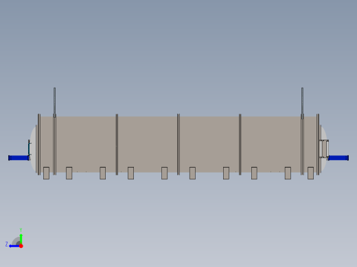 连续式高温纯化炉右视缩略图