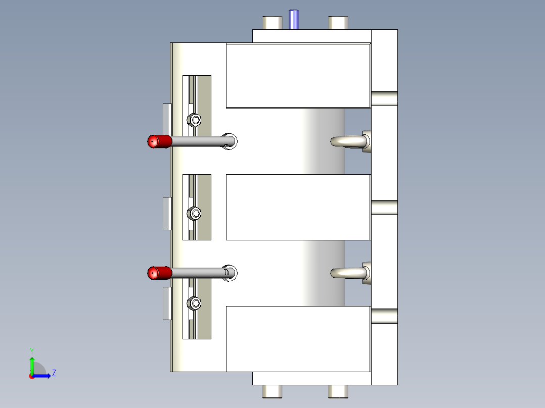 滚压工装左视图