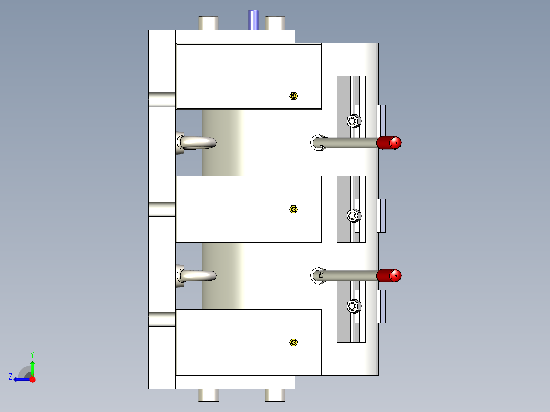 滚压工装右视图