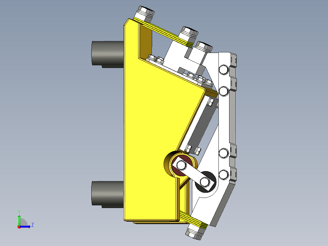 B3003892-直振系统左视图