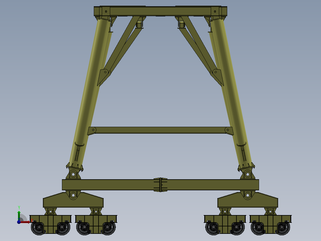 起重机-1(68)前视图