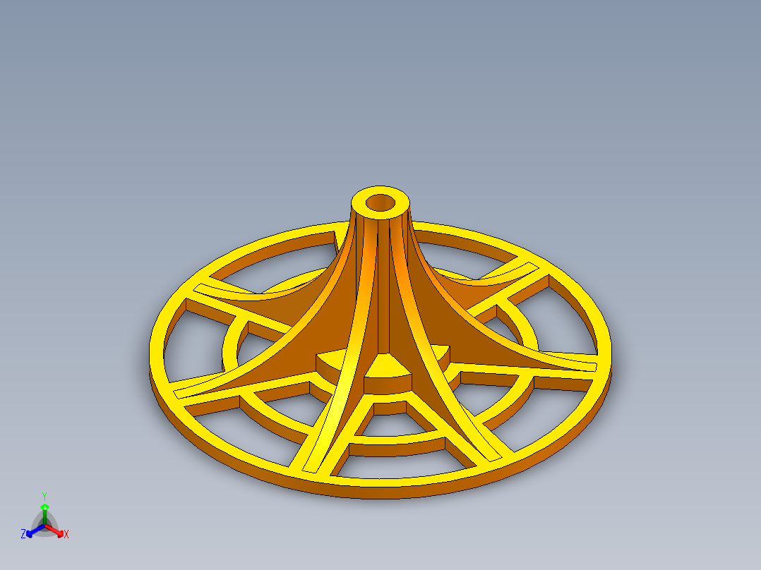 第19届练习题  CaTICs 3D19-TK02    SW19正等轴测图