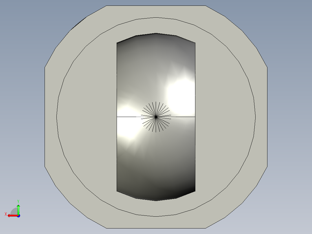 气缸CDM2C40-100A(0)后视图