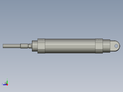 气缸CDM2C40-100A(0)右视缩略图