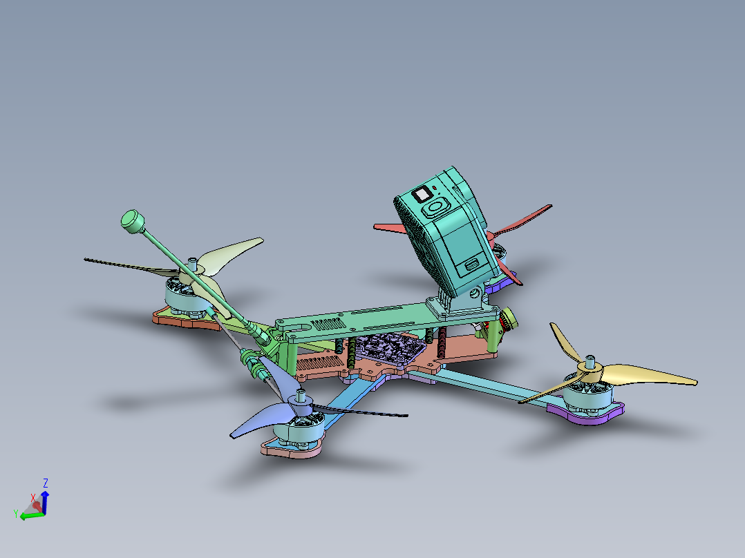 5英寸花式FPV无人机-