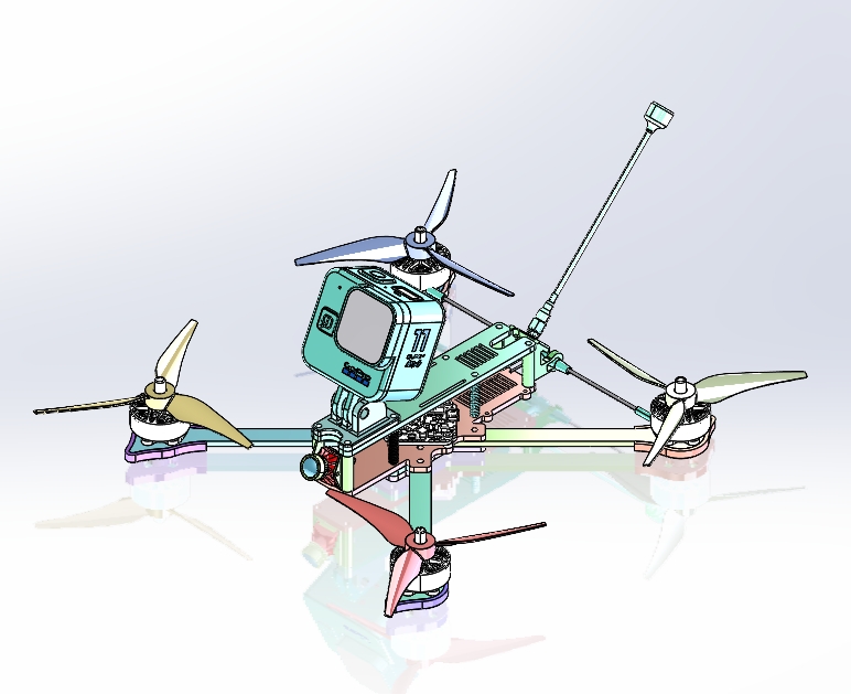 5英寸花式FPV无人机-