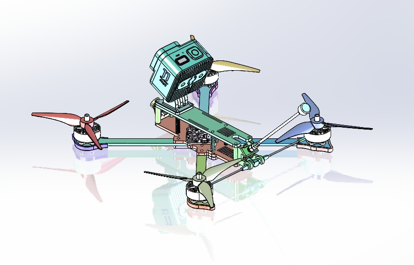 5英寸花式FPV无人机-