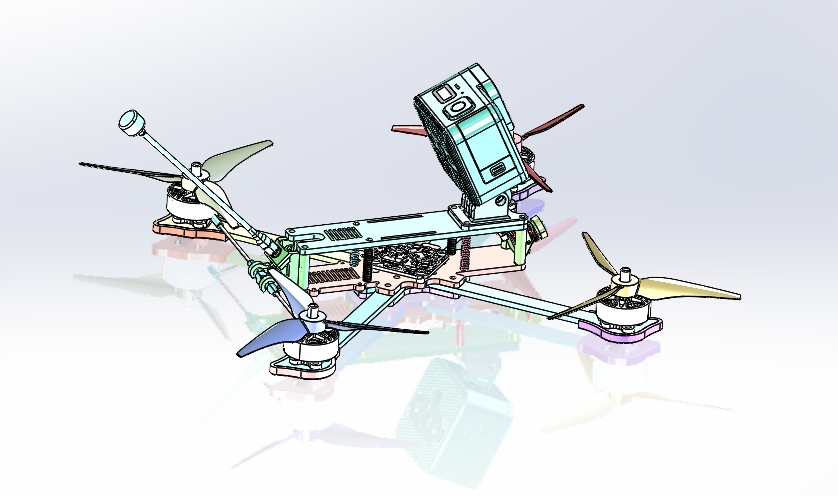 5英寸花式FPV无人机-