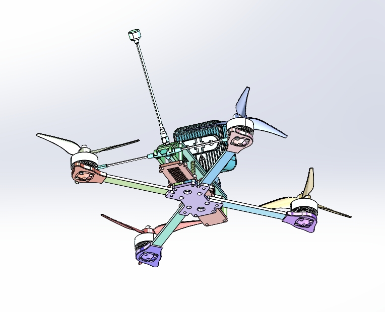 5英寸花式FPV无人机-