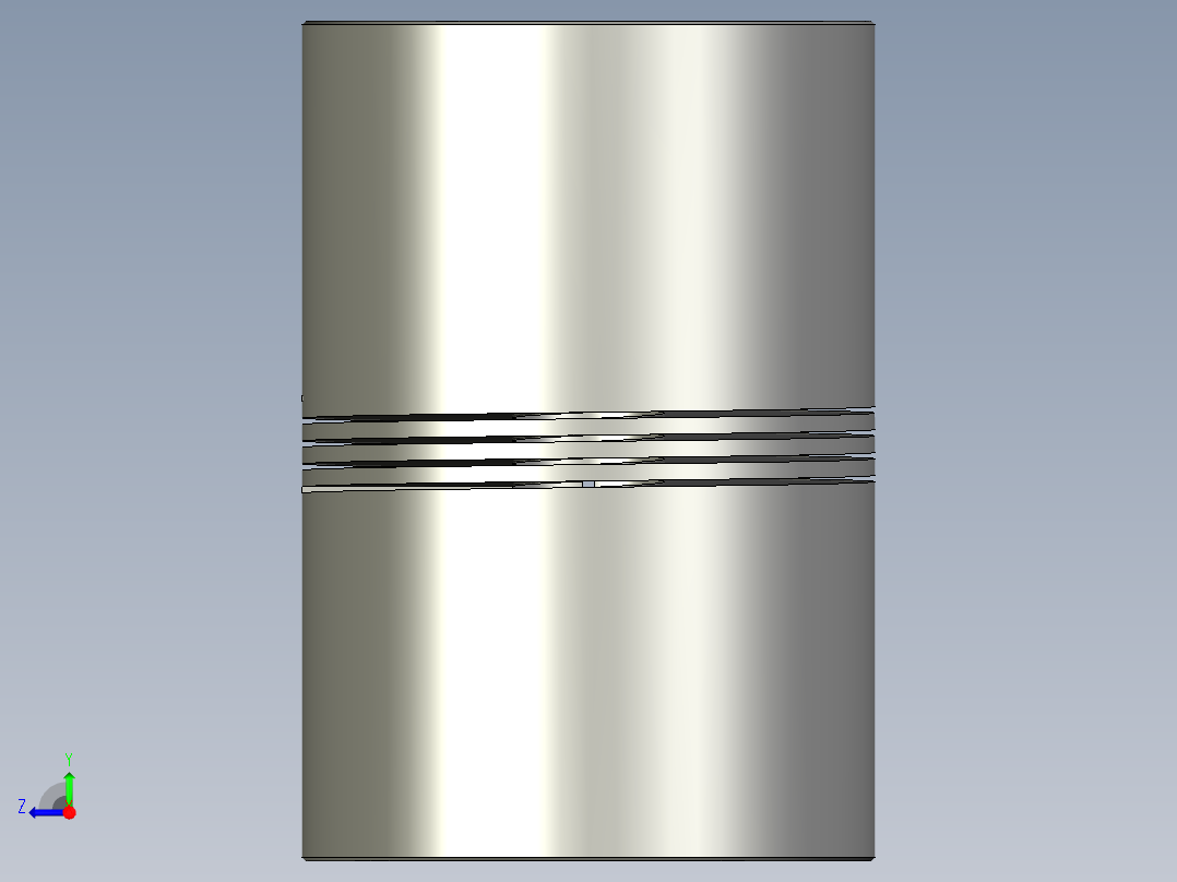 BF1梅花型联轴器15-20x66x45右视图