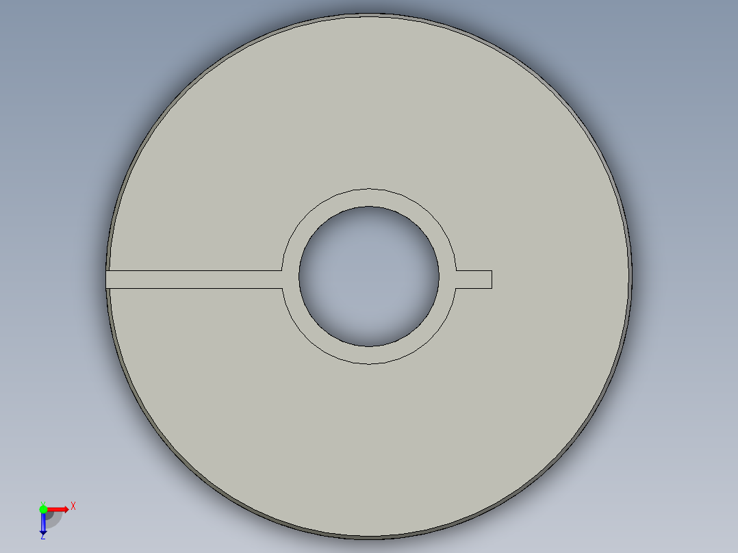 BF1梅花型联轴器15-20x66x45俯视图