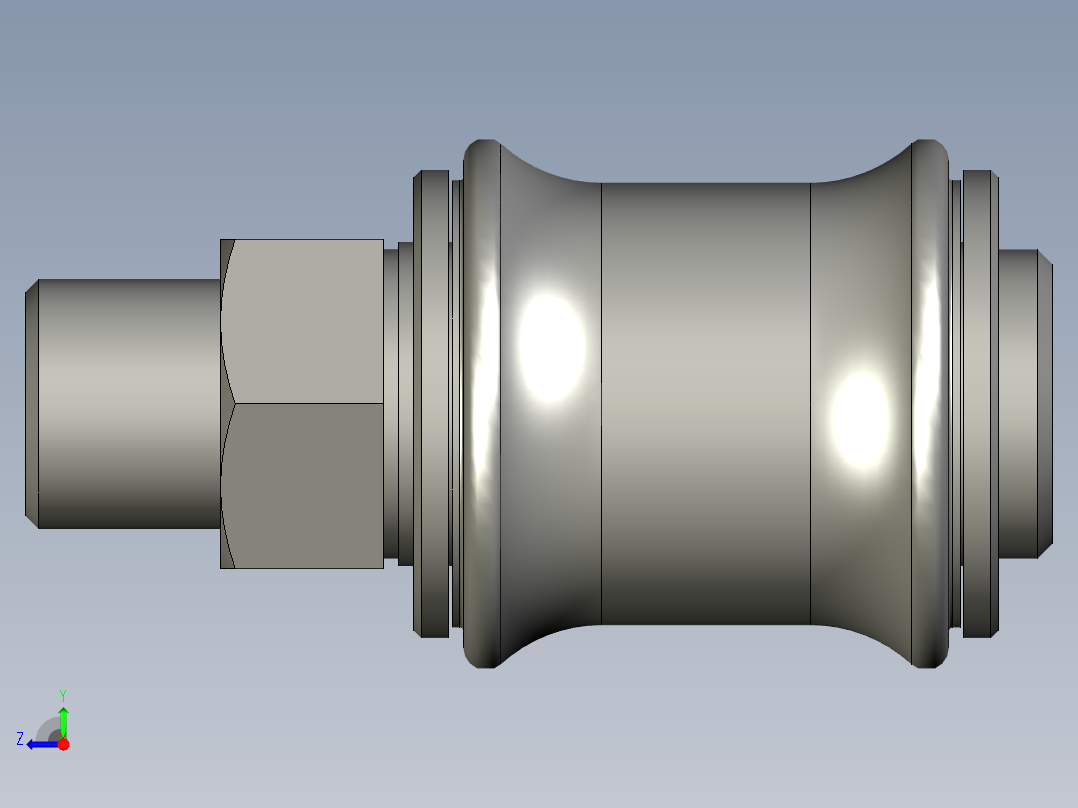 手滑阀HSV10-8分3右视图