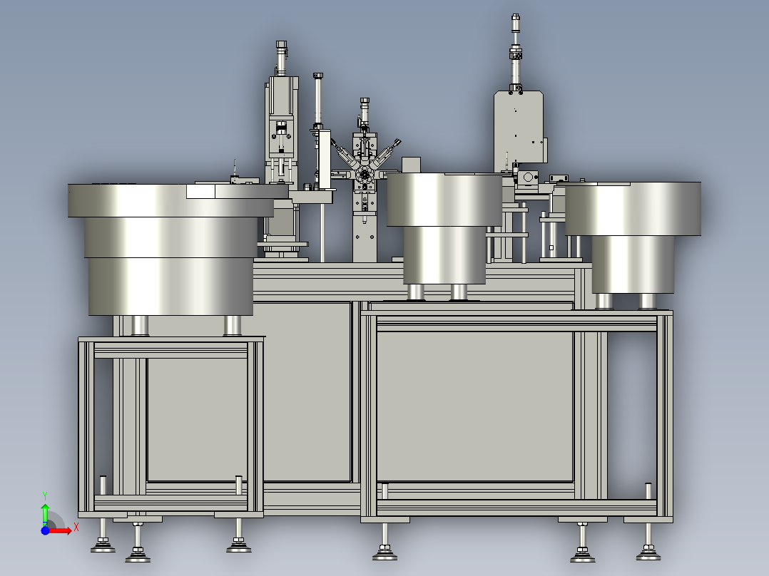 总装螺母O圈轴套前视图