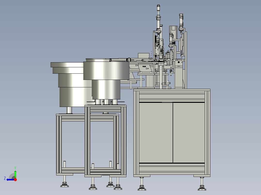 总装螺母O圈轴套右视图