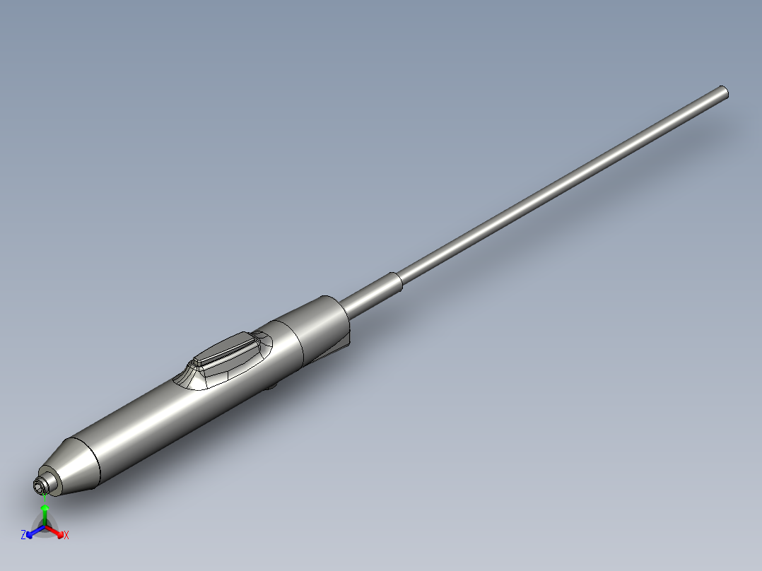 进口英国马头电动起子正等轴测图