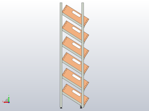 2号货架。商店的家具后视缩略图
