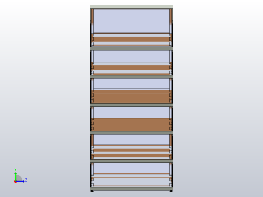 2号货架。商店的家具左视缩略图