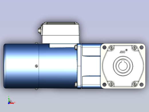 精研YF调速电磁制动电机 25yf03-180前视缩略图