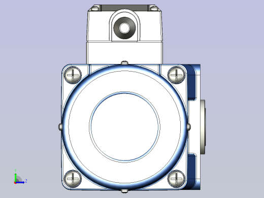 精研YF调速电磁制动电机 25yf03-180左视缩略图
