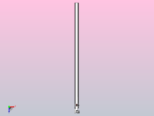 皮带直线轴半封闭可选导轨TPA-HNB-120D-110-L3050-ML-C-P40-N3俯视缩略图