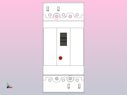 断路器NF50-SVFU 3P前视缩略图