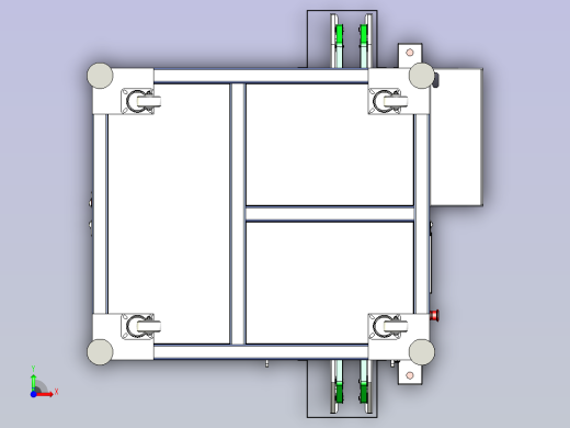 一款激光打标机3D模型前视缩略图