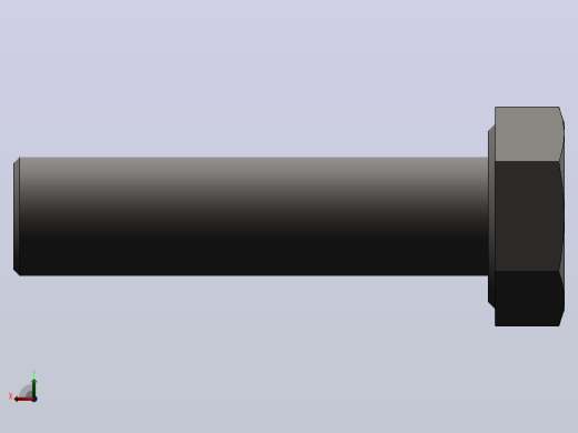 六角头螺栓M10×40(SUS304)左视缩略图