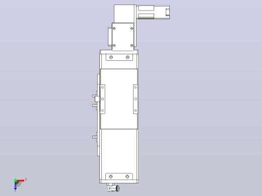 MCB10无尘皮带滑台[MCB10-L32-100-R-100W-C3]俯视缩略图
