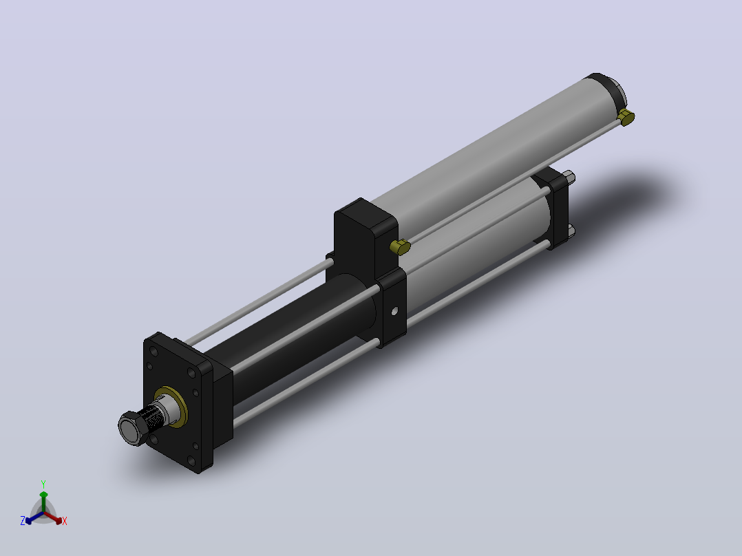 MPT-3T系列标准型[MPT-63-200-20-3T-M2-S1-0°]主视图