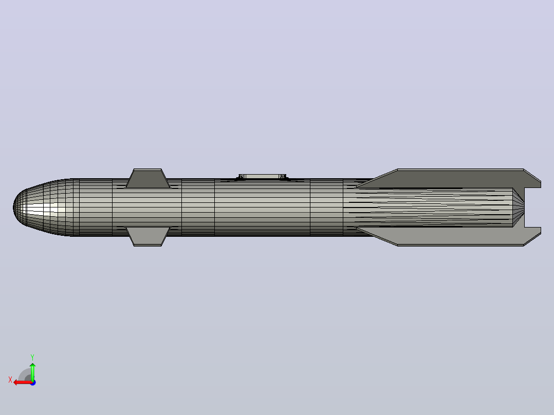 Hellfire Missile飞机后视图