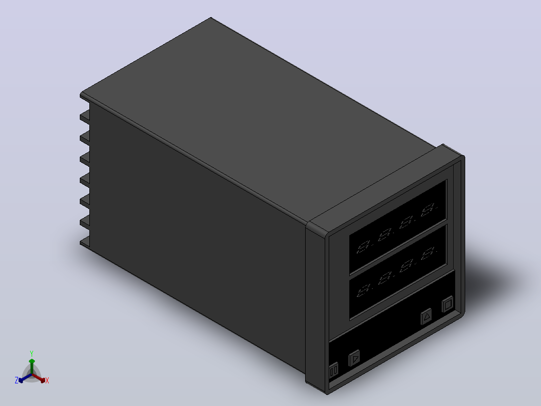 TE-TM72P41B智能时间继电器[TE-TM72P41B]正等轴测图