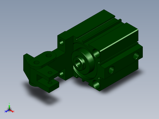 LA-40X30气缸主视缩略图