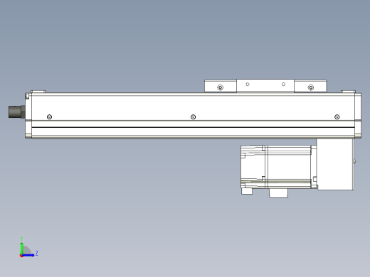 Toyo东佑达直线模组-ECH12-L5-200-BM-T20-C4左视缩略图