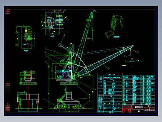 MQ3545门座起重机