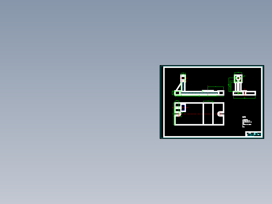 CA6140车床拨叉设计CAD图