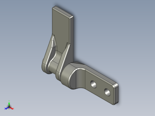 铰链盒正等轴测缩略图