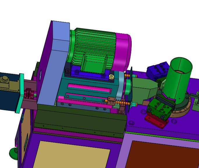 管筒排水口端面自动加工机