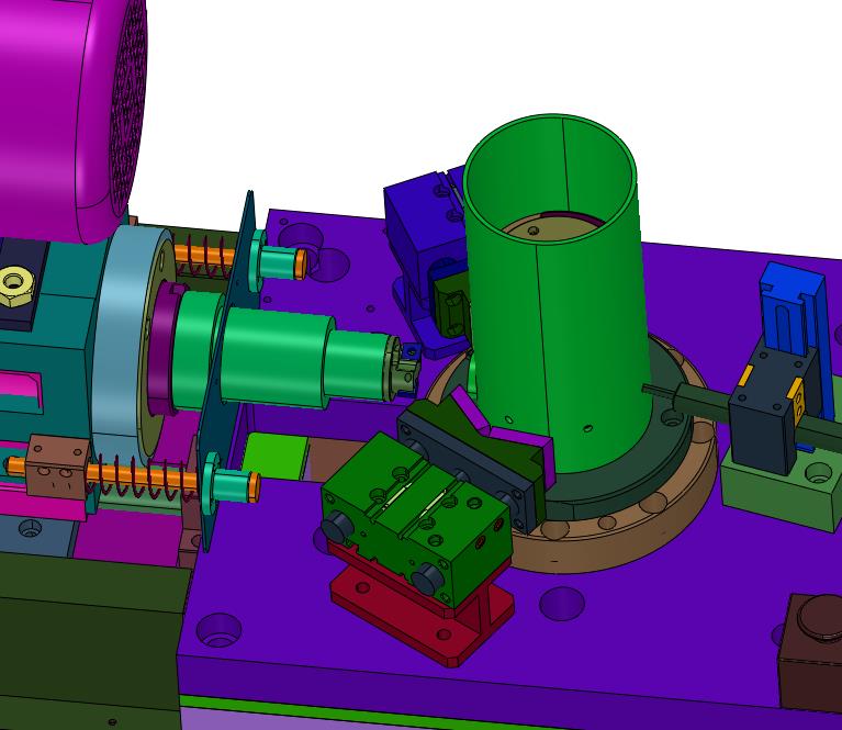 管筒排水口端面自动加工机