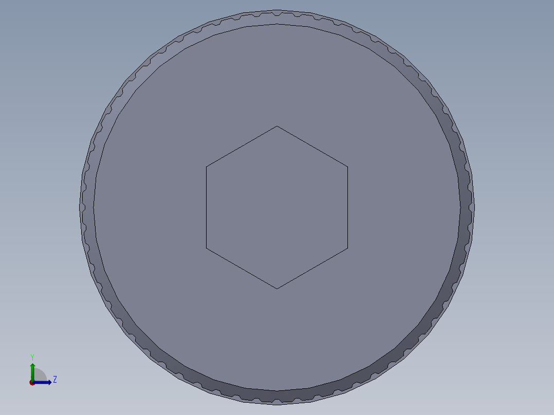 公制SH螺栓选择（DME）-SB DME PM8 x20.SLDPRT左视图