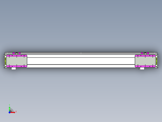 威洛博LC系列3d模型模组2LC14S2Y-S1050前视缩略图