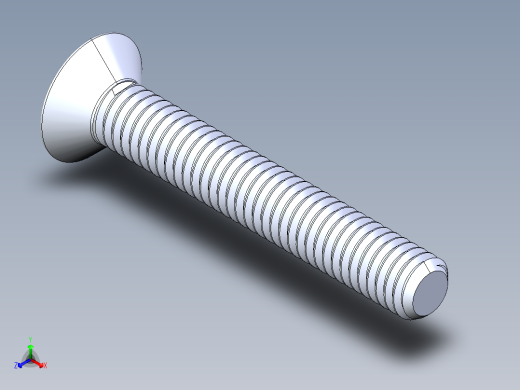 制沉头螺钉-M4_Counter_sunk_25