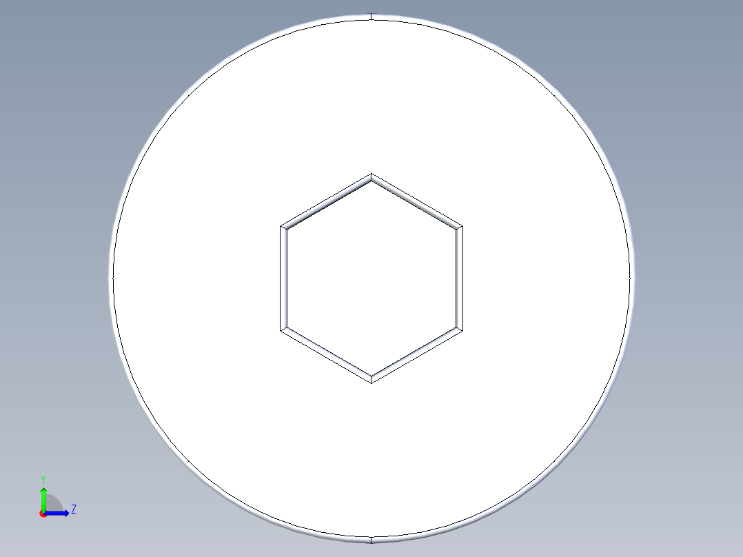 制沉头螺钉-M4_Counter_sunk_25左视图