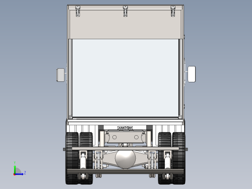 汽车升降尾板的结构设计 包含三维和CAD图纸左视缩略图