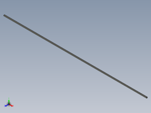 型材-BR 10 SLOT MOUNTING RIM PROFILE KJN518351.STEP正等轴测缩略图