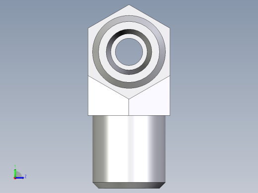 卡套式工业通用硬管接头EO_Union_tee_T04LL71X左视缩略图