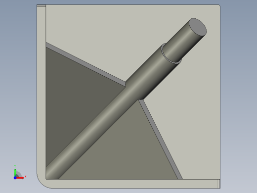 型材-BR 40X40 CORNER BRACKET SQUARE CAP KJN548718前视缩略图
