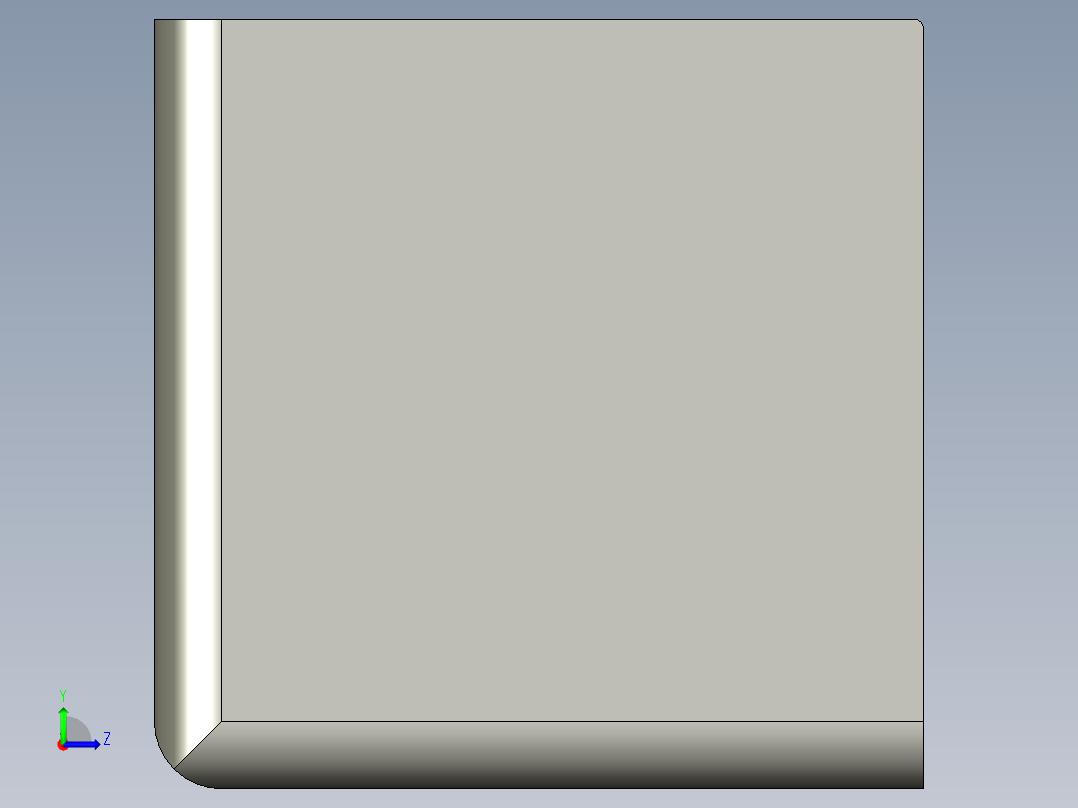 型材-BR 40X40 CORNER BRACKET SQUARE CAP KJN548718左视图